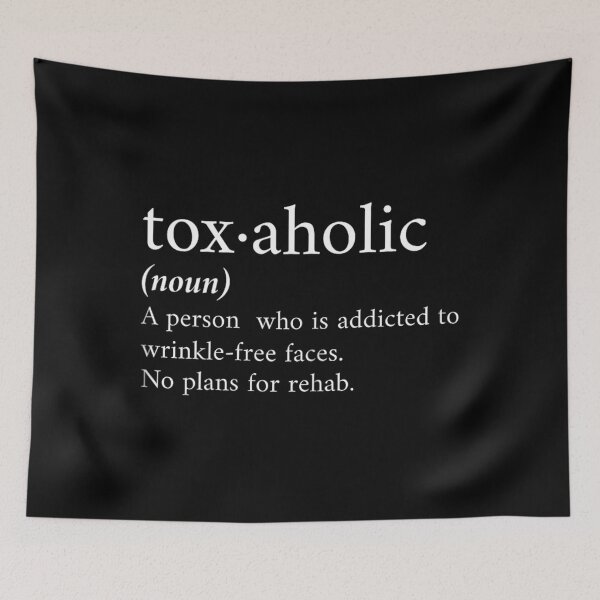 Item preview, Cute Aesthetic Nurse Botox Cosmetic RN Toxaholic Definition 		 designed and sold by napeacordiv.