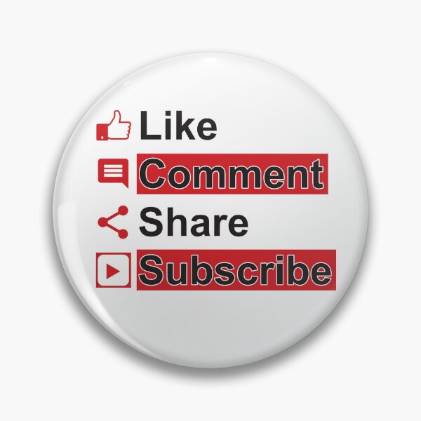Item preview, Vlogger: Like, comment, share, subscribe vlog designed and sold by OCNau.