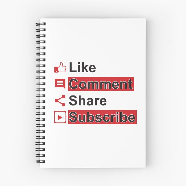 Item preview, Vlogger: Like, comment, share, subscribe vlog designed and sold by OCNau.