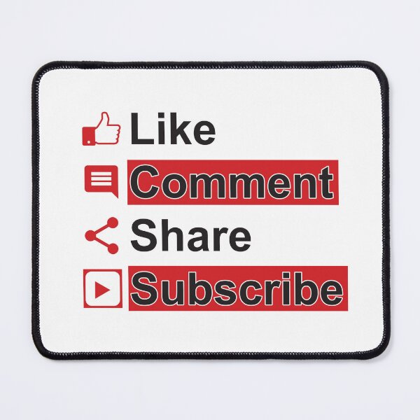 Item preview, Vlogger: Like, comment, share, subscribe vlog designed and sold by OCNau.