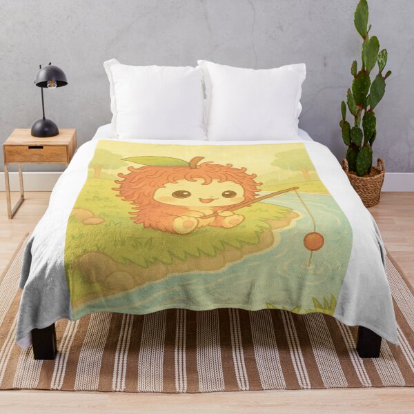 Item preview, Fishing Rambutan Spirit by the Stream designed and sold by I3ackSmall.