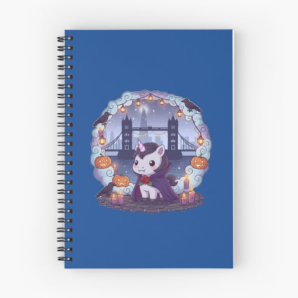 Item preview, Kawaii Vampire Unicorn at Tower Bridge – Spooky Cute London Halloween designed and sold by FixwellStudio.