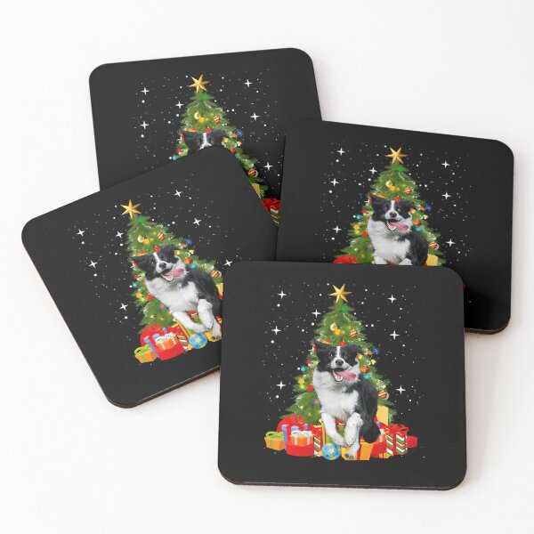 Item preview, Border Collie Christmas Tree 		 designed and sold by maoakazzya.