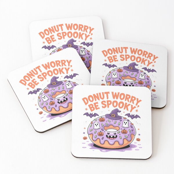 Item preview, Donut Worry Be Spooky – Funny Halloween Donut designed and sold by Haji  Kamora.