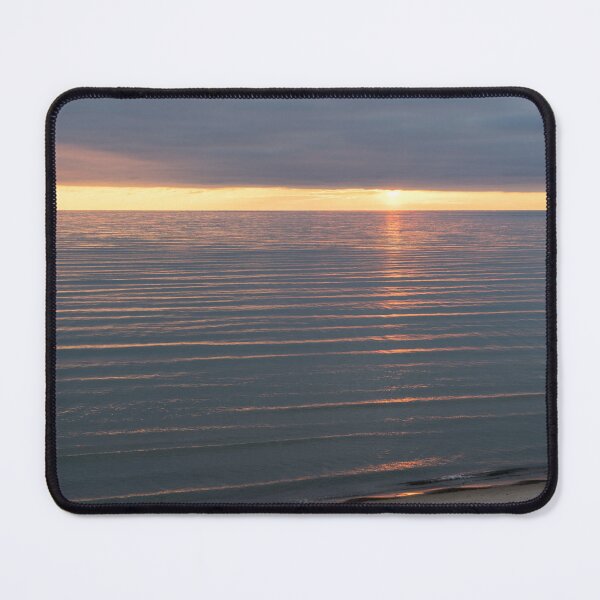 Item preview, Serene Ocean Sunset with a Ribbon of Light designed and sold by Georgia Mizuleva.