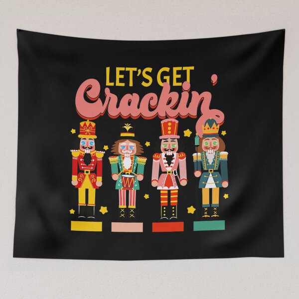 Item preview, Let's Get Cracking Christmas Nutcracker Ballet Festive 	 		 designed and sold by satenadisoa.