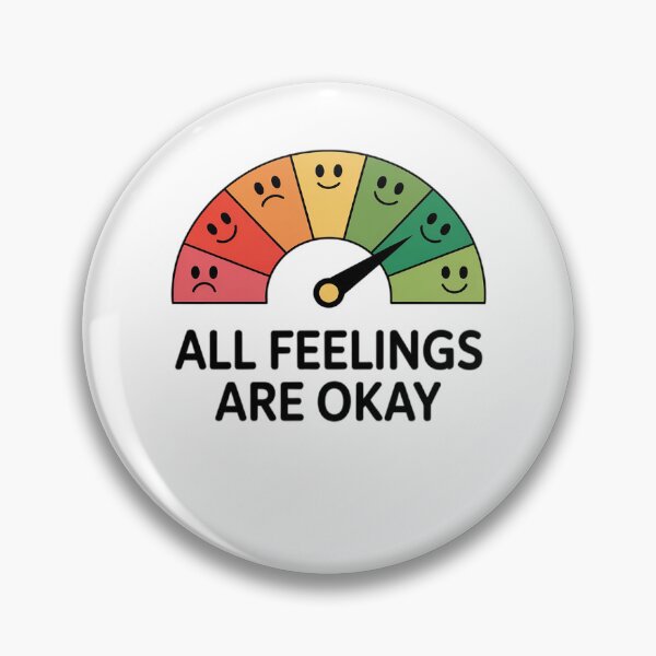Item preview, All Feelings Are Okay Mental Health Awareness Month Emotion designed and sold by TyraYoung.