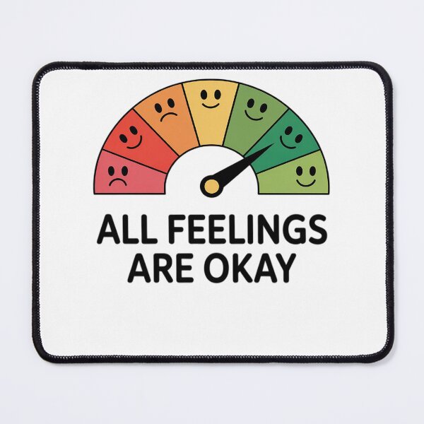 Item preview, All Feelings Are Okay Mental Health Awareness Month Emotion designed and sold by TyraYoung.
