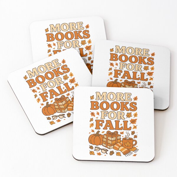 Item preview, More Books for Fall – Cozy Autumn Reading Pumpkin Coffee Design designed and sold by Sixtinebzh.