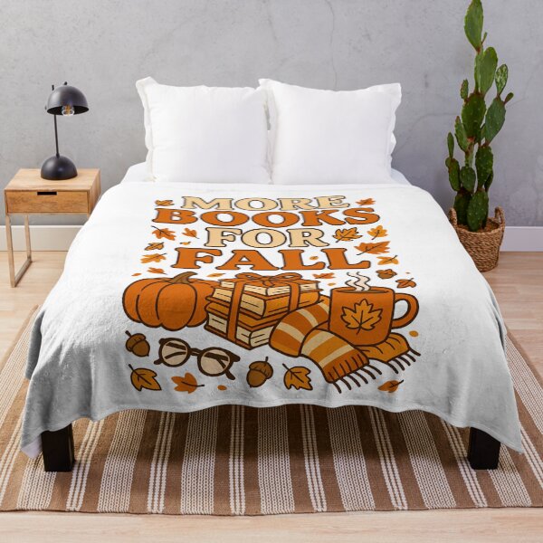 Item preview, More Books for Fall – Cozy Autumn Reading Pumpkin Coffee Design designed and sold by Sixtinebzh.