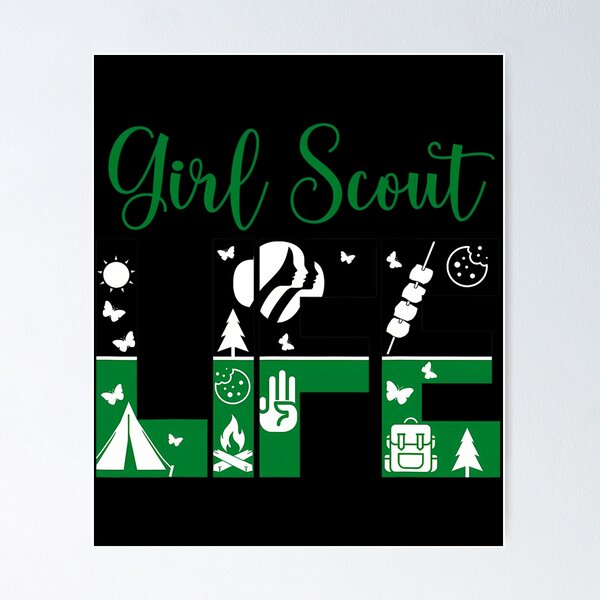 Item preview, Black And Green Life Scout for 	 Cookie Camping 		 designed and sold by tjiraapuleniu.