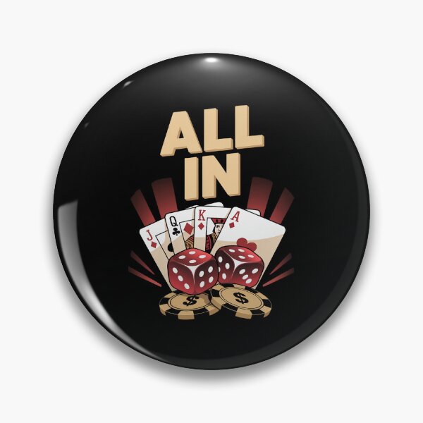 Item preview, All In Card Game Playing Cards Poker Player Gambling Casino designed and sold by TyraYoung.