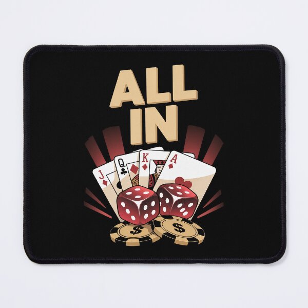 Item preview, All In Card Game Playing Cards Poker Player Gambling Casino designed and sold by TyraYoung.