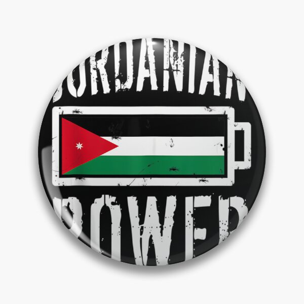 Artikelvorschau, Jordanien Flagge Jordanian Power Battery Proud Tee entworfen und verkauft von vipinunokiex.