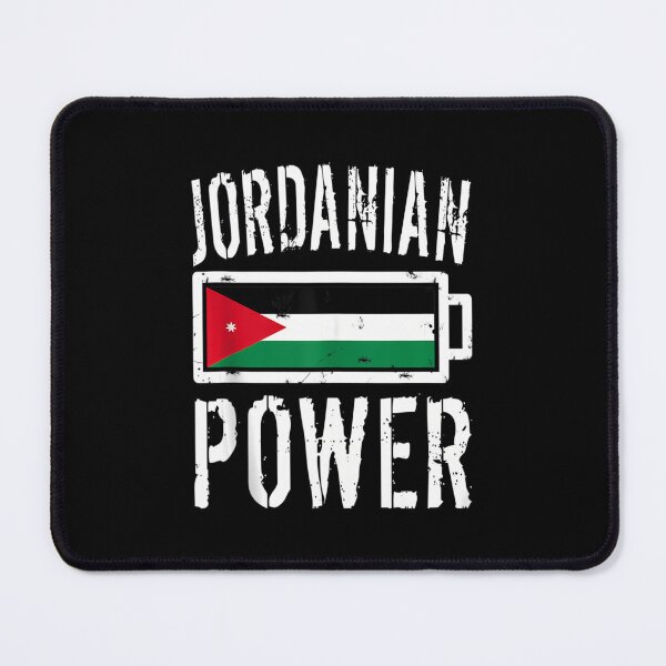 Item preview, Jordan Flag Jordanian Power Battery Proud Tee designed and sold by vipinunokiex.