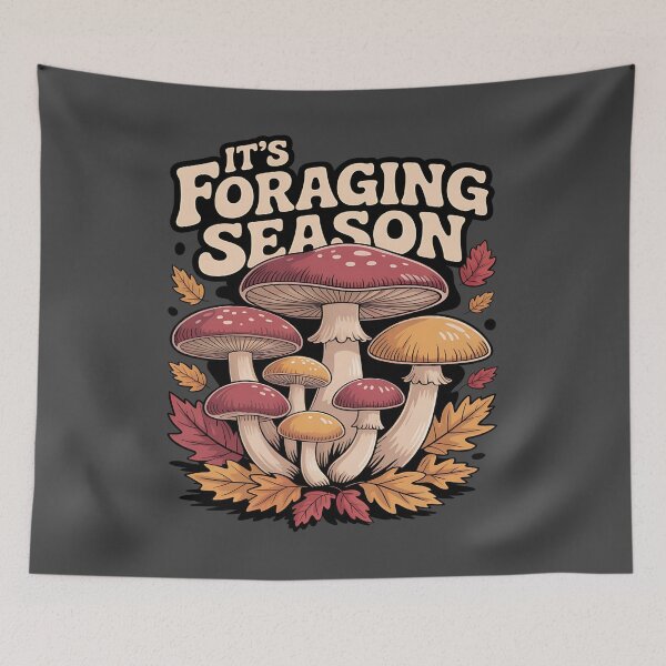 Item preview, mushroom foraging - fungi lover - mushroom hunting - wild mushrooms - morel hunter - spore print - woodland adventure - forest hiking - edible mushrooms - mushroom basket designed and sold by JansenGS.