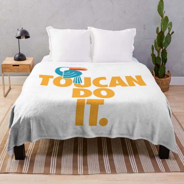 Item preview, Toucan Do It – Motivational Tropical Bird designed and sold by chillaxcats.