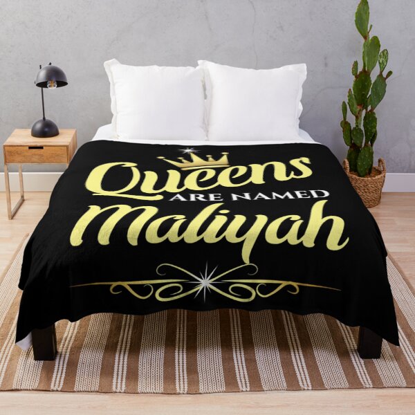Item preview, Queens Are Named Maliyah 		 designed and sold by tigomofaedoa.