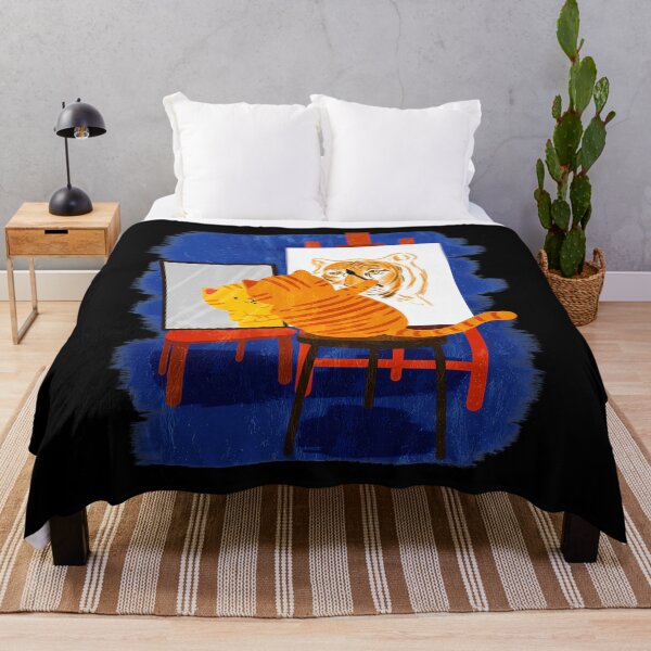 Item preview, Cute Artistic Cat - Cute Cat Painting Lion Art 1 designed and sold by napeacordiv.