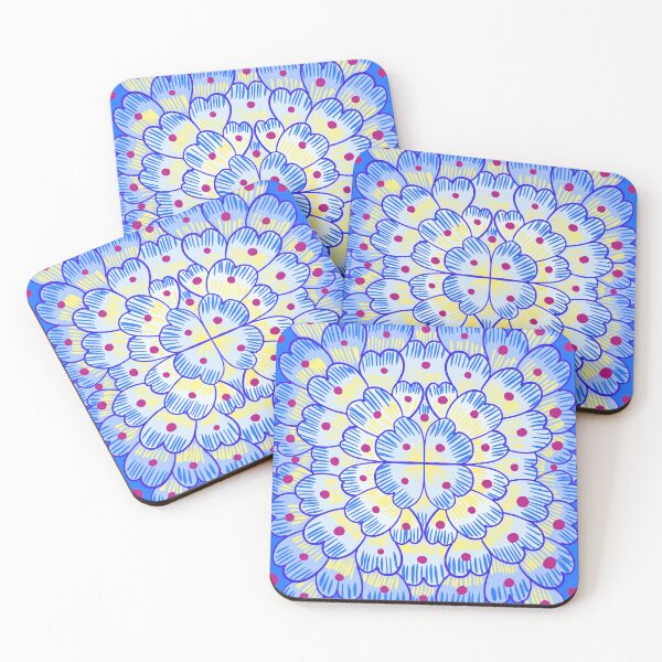 Item preview, Abstract flowers Pattern | Abstract design flowers designed and sold by Swati's Digital Den.