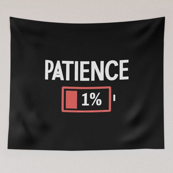 Item preview, Patience 1% – Watch out, it’s going to explode! designed and sold by FrenchTouch77.