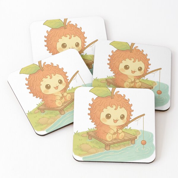 Item preview, Rambutan Spirit's Rainy Day Fishing Adventur designed and sold by I3ackSmall.