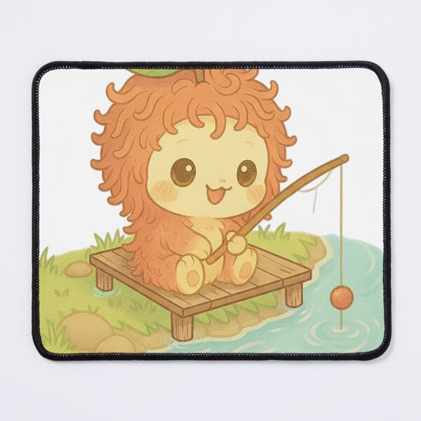 Item preview, Rambutan Spirit's Rainy Day Fishing Adventur designed and sold by I3ackSmall.