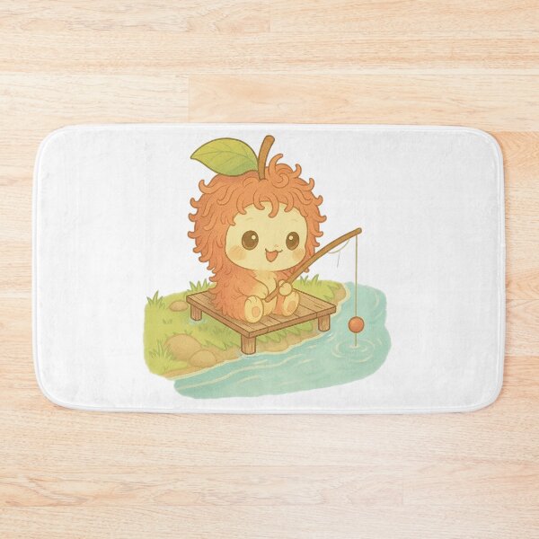Item preview, Rambutan Spirit's Rainy Day Fishing Adventur designed and sold by I3ackSmall.