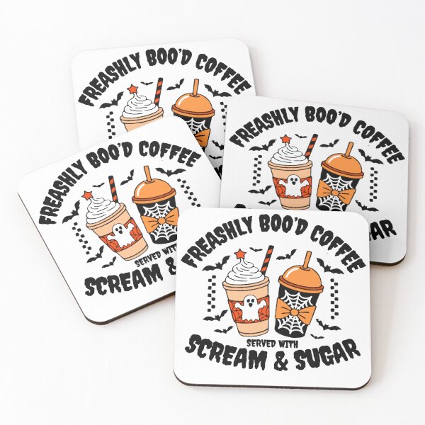 Item preview, Freshly Boo’d Coffee Served With Scream And Sugar designed and sold by wesdesignshop.