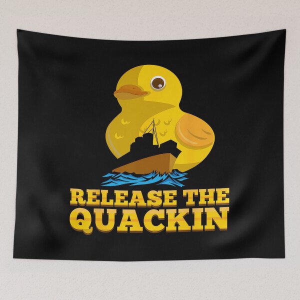 Artikelvorschau, Lassen Sie das lustige Enten-Wortspiel „Quackin“ los entworfen und verkauft von liperokovinaf.