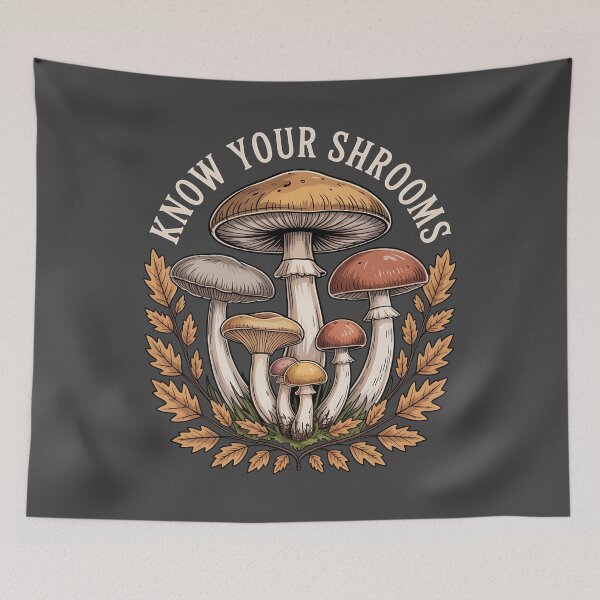 Item preview, mushroom foraging - fungi lover - mushroom hunting - wild mushrooms - morel hunter - spore print - woodland adventure - forest hiking - edible mushrooms - mushroom basket designed and sold by JansenGS.