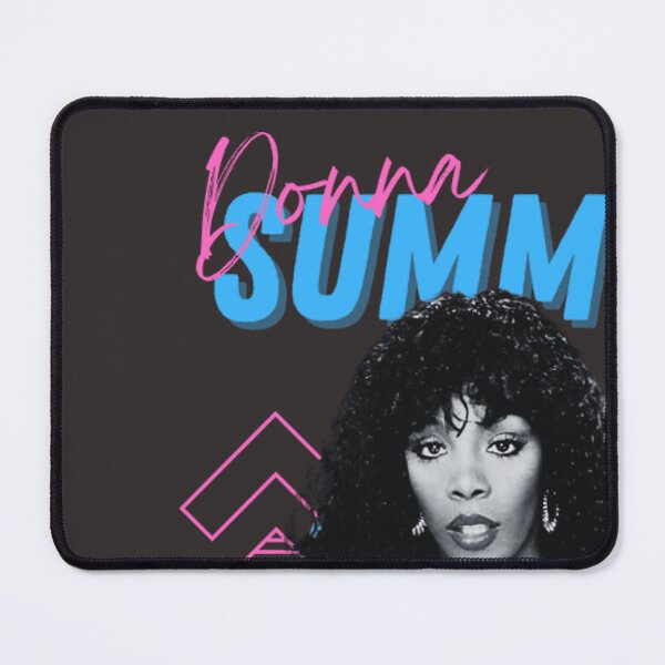 Item preview, Retro Neon Pink and Blue Donna Summer Portrait Design For Disco Music Fans, Gift For 80s and 70s Lovers designed and sold by LindaERiley.
