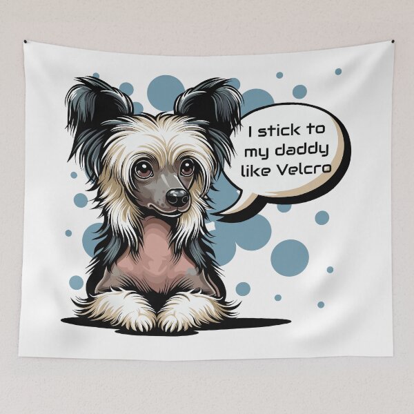 Item preview, Chinese Crested  Dog designed and sold by Ghost on Toast.
