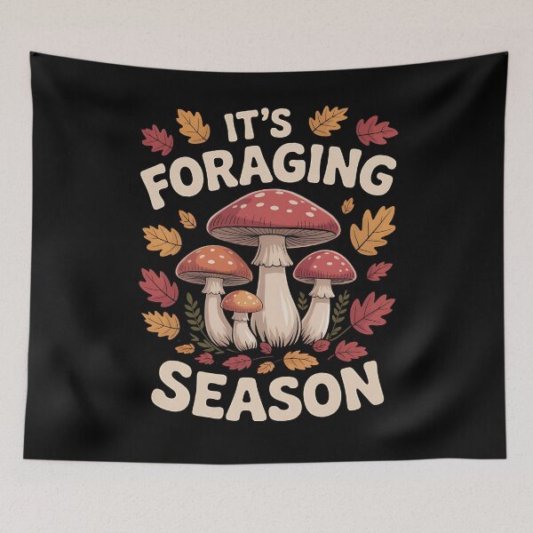 Item preview, mushroom foraging - fungi lover - mushroom hunting - wild mushrooms - morel hunter - spore print - woodland adventure - forest hiking - edible mushrooms - mushroom basket designed and sold by JansenGS.