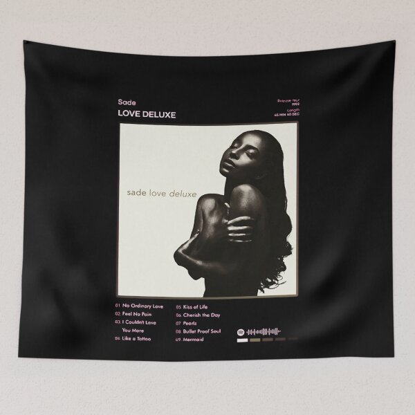 Item preview, Sade - Love Deluxe Tracklist Album T-Shirt designed and sold by RhiannonStroman.