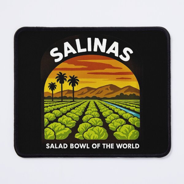 Item preview, Salinas Lettuce Fields Sunset designed and sold by Myra365Art.