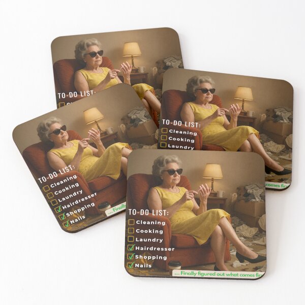 Item preview, Funny Mom Meme – Glamorous Housework Parody To-Do List” designed and sold by Malumaluu.