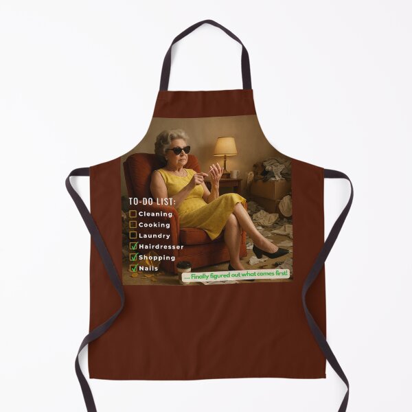 Item preview, Funny Mom Meme – Glamorous Housework Parody To-Do List” designed and sold by Malumaluu.