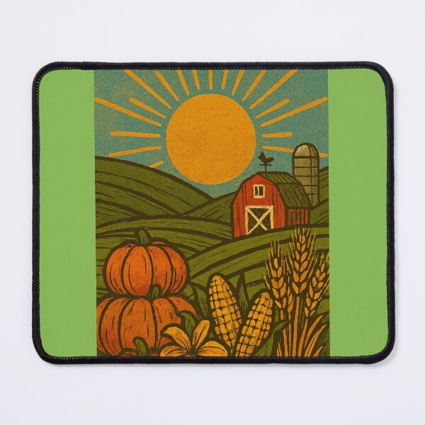 Item preview, Farmstead Sunset designed and sold by Wow-and-Now.