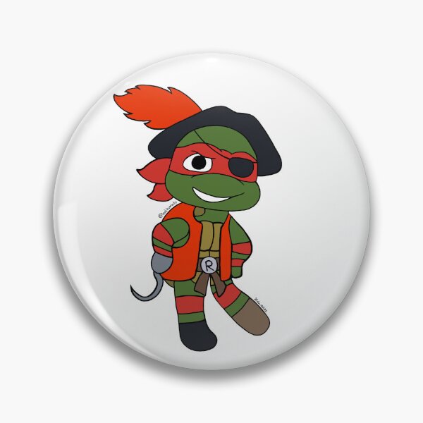 Item preview, TMNT Halloween: '87 Pirate Raph designed and sold by Leah'sArt&Stuff.