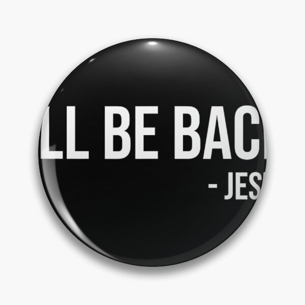 Item preview, Religious I'll Be Back Jesus Christian 	 	 Christmas 		 designed and sold by liperokovinaf.