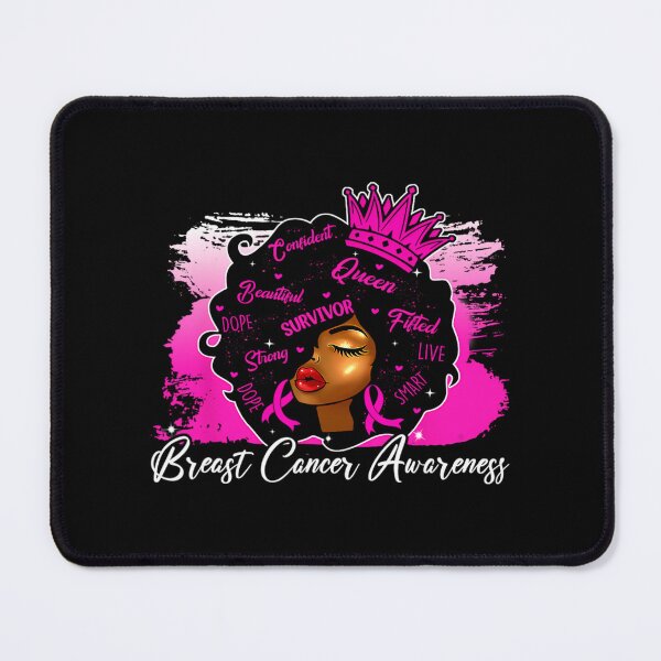 Item preview, Black Pink Ribbon Warrior Breast Cancer Awareness designed and sold by tjiraapuleniu.