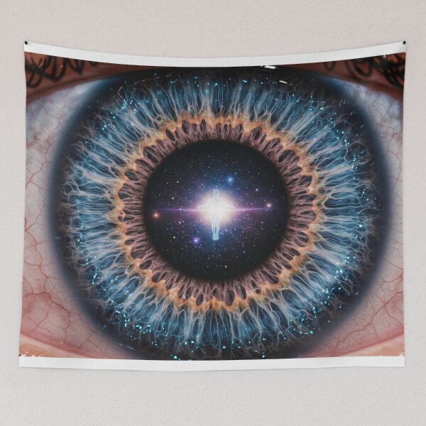 Item preview, The Eye of the Universe – Cosmic Vision designed and sold by KoruWairua-Arts.