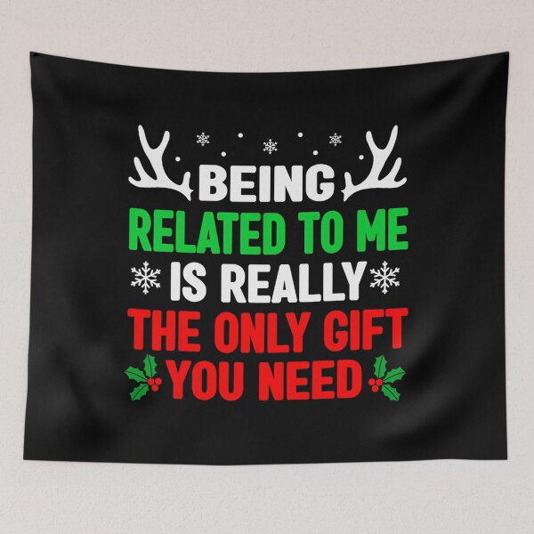 Item preview, Being Related To Me Funny Christmas 	s 	 	 Family 		 designed and sold by alkalfndaor.