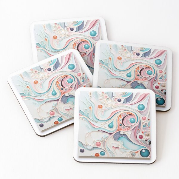 Item preview, Color Correction Abstract Painting designed and sold by Happyfreedom.