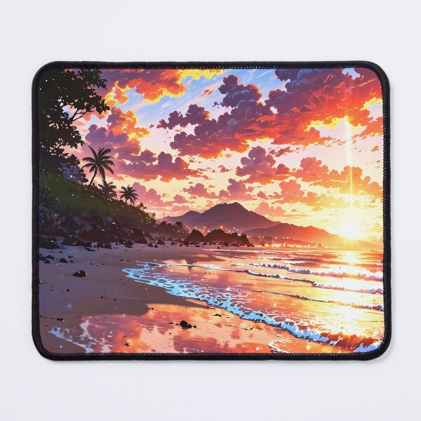 Item preview, Sunset Beach Paradise designed and sold by HikariMoments.