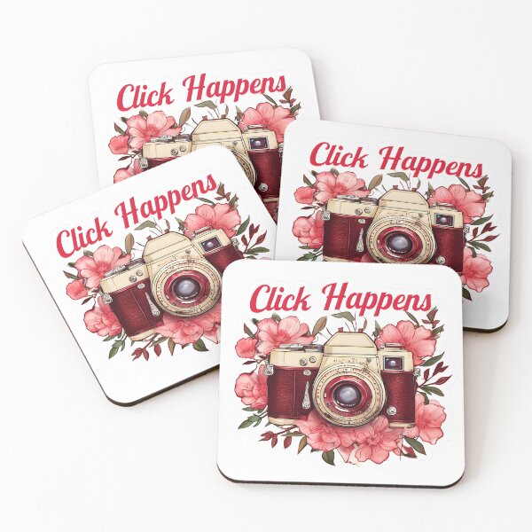 Item preview, Click Happens – Funny Photography Print designed and sold by GoxyVision.