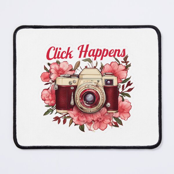 Item preview, Click Happens – Funny Photography Print designed and sold by GoxyVision.