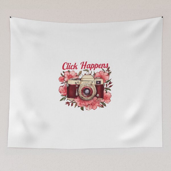 Item preview, Click Happens – Funny Photography Print designed and sold by GoxyVision.