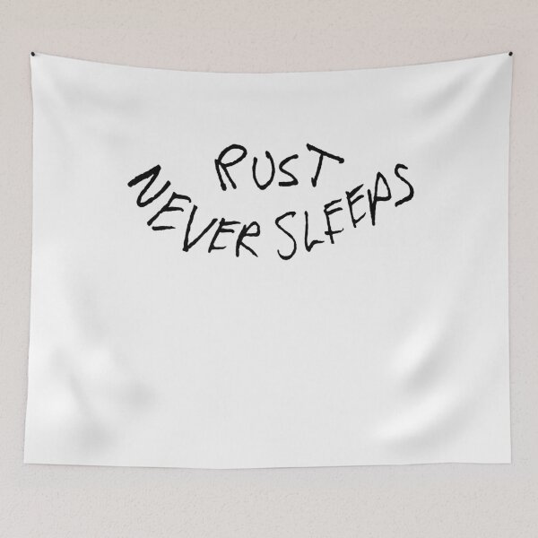 Item preview, Rust Never Sleeps T-Shirt designed and sold by CarliCollin.